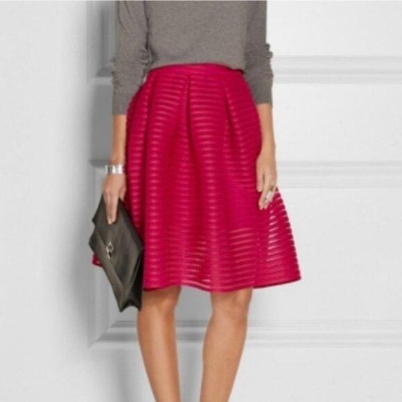 MAJE Red Jam Puffball Skirt Women's Size US XS - Picture 2 of 15